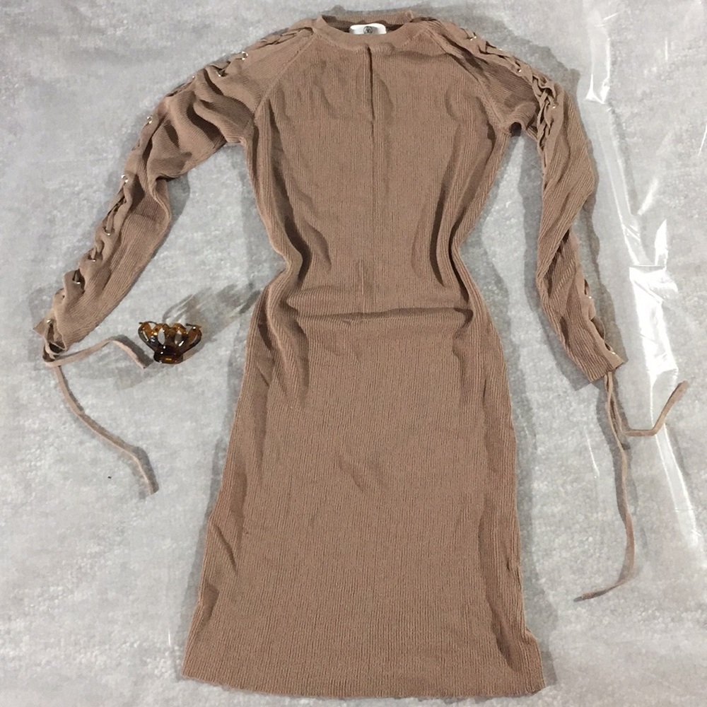 Sweater dress.